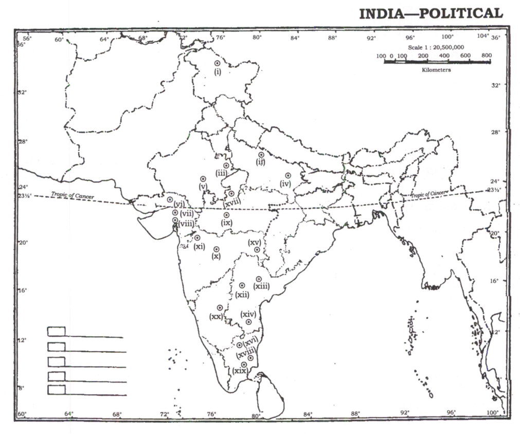 UPSC History Map 2023